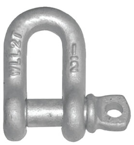 RATED IMPORTED CHAIN SHACKLES (KEYSTONE)